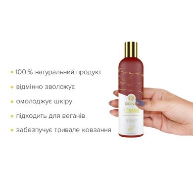 Натуральное массажное масло DONA Recharge - Lemongrass & Gingerl (120 мл) с эфирными маслами SO2628 фото