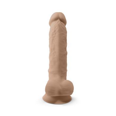 Фаллоимитатор SilexD Vetus Flesh (MODEL 1 size 8in), двухслойный, силикон+Silexpan, диаметр 4,2см SO3115 фото