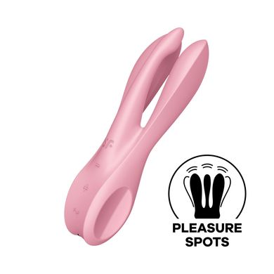 Кліторальний вібратор Satisfyer Threesome 1 Pink SO6985 фото