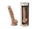 Фаллоимитатор SilexD Vetus Flesh (MODEL 1 size 8in), двухслойный, силикон+Silexpan, диаметр 4,2см SO3115 фото 10