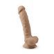 Фаллоимитатор SilexD Vetus Flesh (MODEL 1 size 8in), двухслойный, силикон+Silexpan, диаметр 4,2см SO3115 фото 3