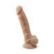 Фаллоимитатор SilexD Vetus Flesh (MODEL 1 size 8in), двухслойный, силикон+Silexpan, диаметр 4,2см SO3115 фото 4