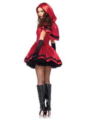 Костюм червоної шапочки Leg Avenue Gothic Red Riding Hood XL SO9125 фото
