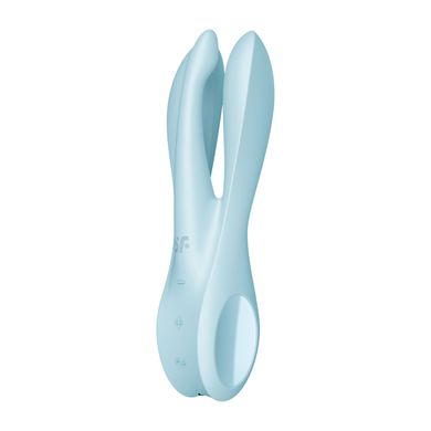 Кліторальний вібратор Satisfyer Threesome 1 Light Blue SO6986 фото