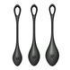 Набор йони бусин Satisfyer Yoni Power 2 Black, диаметр 2-2,5-3см, масса 22-44-73 г SO5550 фото 4