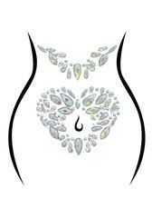 Leg Avenue Novalie body jewels sticker SO9179 фото