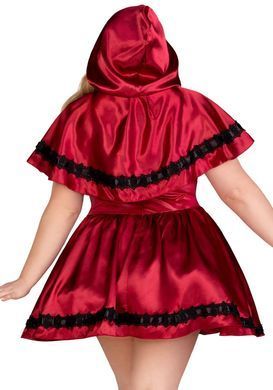 Костюм червоної шапочки Leg Avenue Gothic Red Riding Hood 1X-2X SO9126 фото