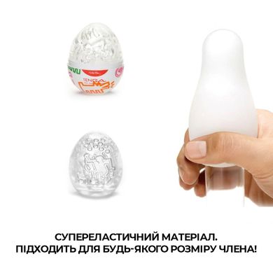 Мастурбатор-яйцо Tenga Keith Haring Egg Party SO1650 фото