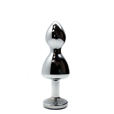 Металева анальна пробка Wooomy Lollypop Double Ball Metal Plug Blue S, діаметр 2,8см, довжина 8,5см SO7415 фото Металева анальна пробка Wooomy Lollypop Double Ball Metal Plug Blue S, діаметр 2,8см, довжина 8,5см SO7415 фото