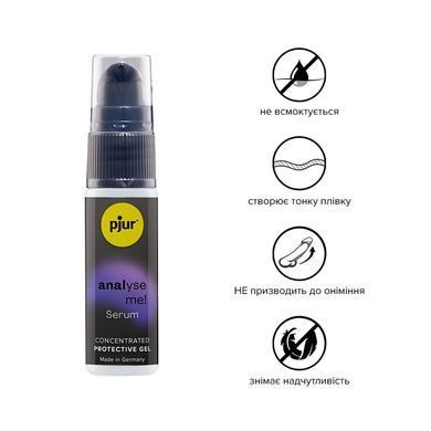 Расслабляющий анальный гель pjur analyse me! Serum 20мл, создает пленку, концентрированный PJ12100 фото