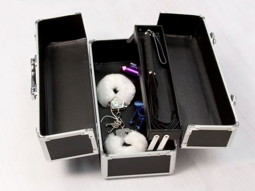 Кейс для зберігання секс-іграшок BMS Factory - Large Lokable Vibrator Case Black SO8899 фото