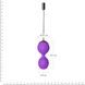 Вагинальные шарики с вибрацией Adrien Lastic Kegel Vibe Purple, диаметр 3,7см AD40753 фото 2