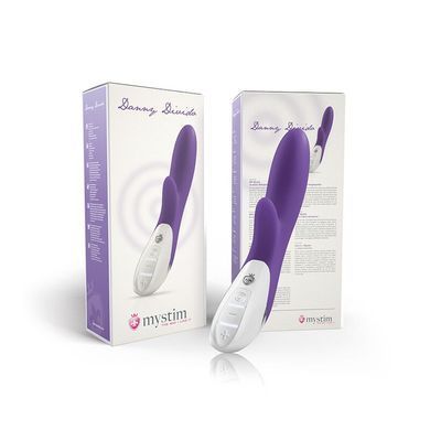 Вібратор-кролик Mystim Danny Divido Purple з глибокою вібрацією, 2 мотори SO3465 фото