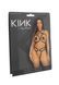 Стрепи-портупея з чокером Leg Avenue Satin elastic harness teddy, One size, Black SO8559 фото 7
