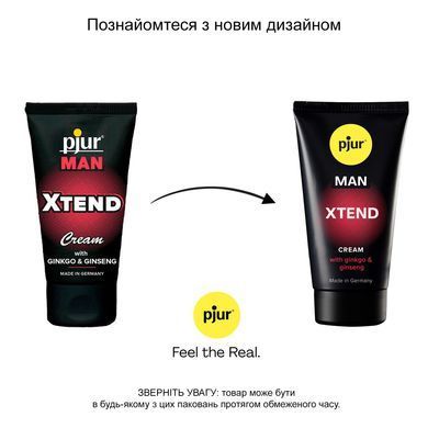 Крем для пениса стимулирующий pjur MAN Xtend Cream 50 ml, с экстрактом гинкго и женьшеня PJ12900 фото