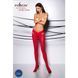 Эротические колготки TIOPEN 005 roso 3/4 (60 den) - Passion, с вырезом, оригинальный пояс PS24511 фото 2
