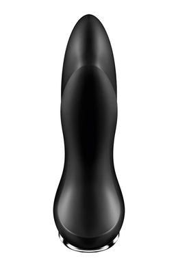 Анальная смарт-вибропробка с жемчужным массажем Satisfyer Rotator Plug 1+ Black SO6278 фото