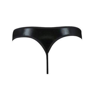 Мужские стринги Passion 033 Thong Paul XXL/XXXL Black, под латекс SO7572 фото