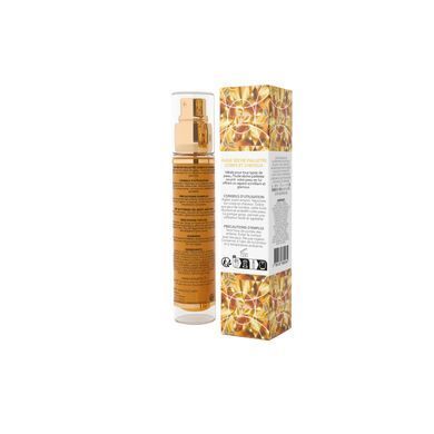 Масло для тела с блеском EXSENS Glam Oil 50мл, с маслом миндаля, без парабенов и феноксиэтанола SO2363 фото