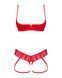 Комплект Obsessive Ingridia 2-pcs crotchless set M/L SO9032 фото 3