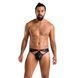Мужские стринги Passion 033 Thong Paul XXL/XXXL Black, под латекс SO7572 фото 3
