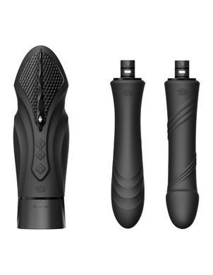 Компактная секс-машина Zalo - Sesh Obsidian Black SO9556 фото