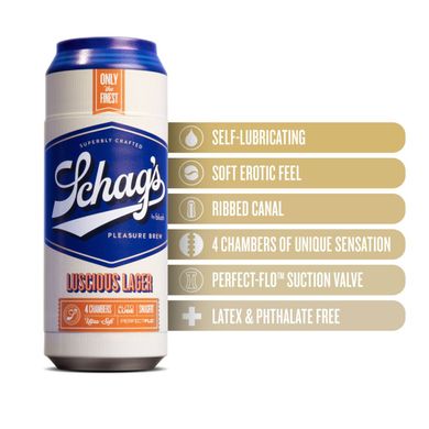 Мастурбатор Schag’s by Blush - Luscious Lager Masturbator - Frosted SO8840 фото