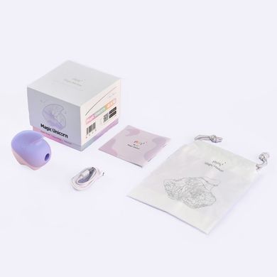 Вакуумний кліторальний стимулятор Magic Motion Unicorn Purple SO9602 фото