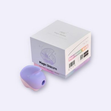 Вакуумний кліторальний стимулятор Magic Motion Unicorn Purple SO9602 фото