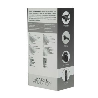 Фаллоимитатор Naked Addiction &ndash; 8.6&rdquo; Silicone Rotating & Thrusting Vibrating Dildo with Remote Black SO8907 фото