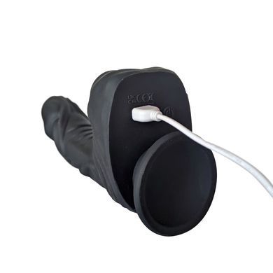 Фаллоимитатор Naked Addiction &ndash; 8.6&rdquo; Silicone Rotating & Thrusting Vibrating Dildo with Remote Black SO8907 фото