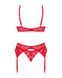 Комплект Obsessive Ingridia 3-pcs set XS/S SO9034 фото 4