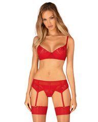 Комплект Obsessive Ingridia 3-pcs set XL/2XL SO9035 фото