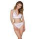 Эластичный топ с кружевом Passion PS001 TOP white, size L SO4187 фото 2
