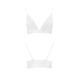 Эластичный топ с кружевом Passion PS001 TOP white, size L SO4187 фото 4