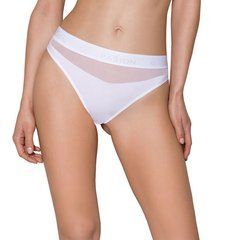 Трусики с прозрачной вставкой Passion PS006 PANTIES white, size XL SO4238 фото