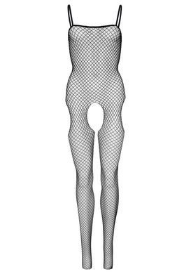 Бодистокинг Leg Avenue Suspender Bodystocking One size Black, крупная сетка, доступ SO8616 фото