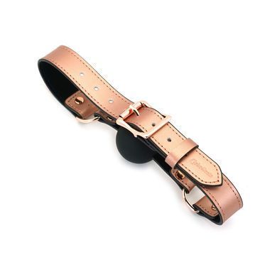 Кляп Liebe Seele Rose Gold Memory Ball Gag SO9493 фото Кляп Liebe Seele Rose Gold Memory Ball Gag SO9493 фото