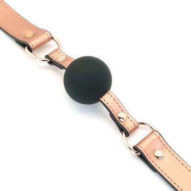 Кляп Liebe Seele Rose Gold Memory Ball Gag SO9493 фото Кляп Liebe Seele Rose Gold Memory Ball Gag SO9493 фото