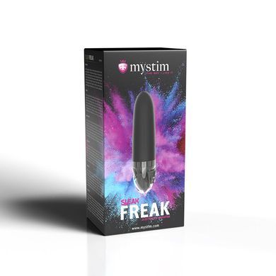 Вибратор с электростимуляцией Mystim Sleak Freak Black Edition SO8145 фото
