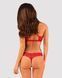 Комплект белья Obsessive Lacelove cupless 2-pcs set XL/2XL Red, открытый доступ, открытая грудь SO8654 фото 2