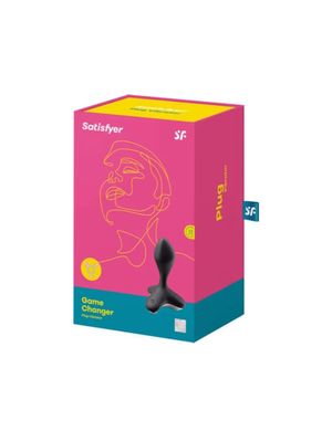 Анальная пробка с вибрацией Satisfyer Game Changer Black SO6103 фото