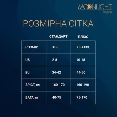 Сукня-бодістокінг Moonlight Plus Model 05 XL-XXXL Black, закрите одне плече та рукав SO8196 фото