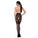 Колготки с открытым доступом, ажурные трусики и подвязки TIOPEN 013 black 3/4 (20/40 den) &mdash; Passion SO5817 фото 4