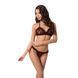 Комплект білизни GIANA BIKINI black XXL/XXXL - Passion: напівпрозорі ліф і трусики з бантиками EL15103 фото 1