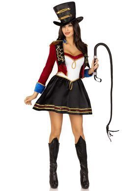 Костюм циркачки Leg Avenue Classic Ringmaster Costume S SO9193 фото