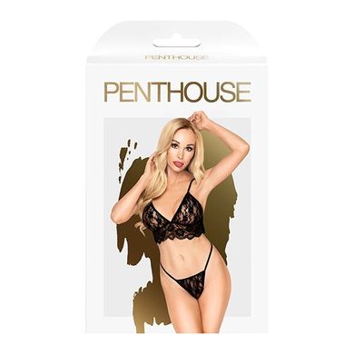 Комплект браллет и стринги Penthouse - Double Spice Black S/M SO5245 фото