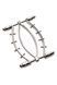 Затискач для статевих губ Master Series Spread'Em Poker Vagina Clamp with Adjustable Pressure Screws SO8798 фото 5