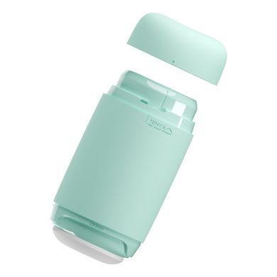 Мастурбатор TENGA PUFFY MINT GREEN, ультрамягкий материал, многоразовый, сквозной SO8068 фото