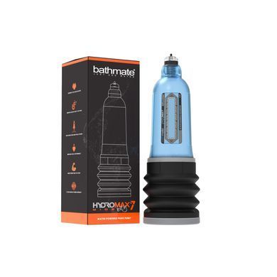 Гідропомпа Bathmate Hydromax 7 WideBoy Blue (X30) для члена довжиною від 12,5 до 18 см, діаметр до 5 SO1959 фото